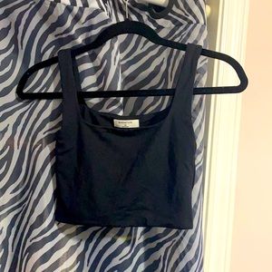 SOLD Aritzia babaton square neck contour tank